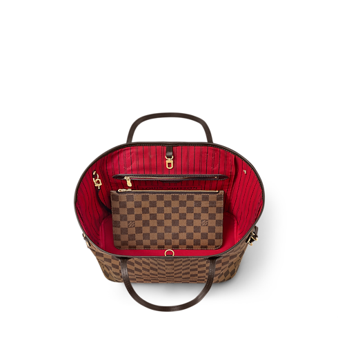 Damier Ebène Sacs à Main Toutes Nos Collections Sac Neverfull MM | Louis Vuitton ® (Zoom produit)