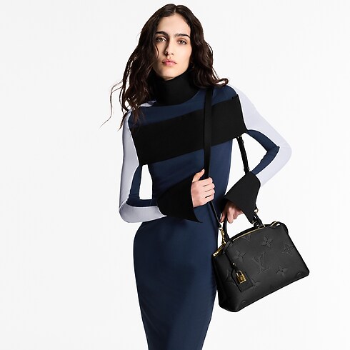 Cuir Monogram Empreinte Sacs à Main Toutes Nos Collections Sac Petit Palais | Louis Vuitton ® (Zoom produit)