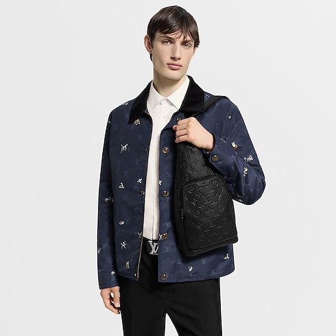 Monogram Shadow Sacs Homme Nouveautes Sac Sling Duo | Louis Vuitton ® (Zoom produit)