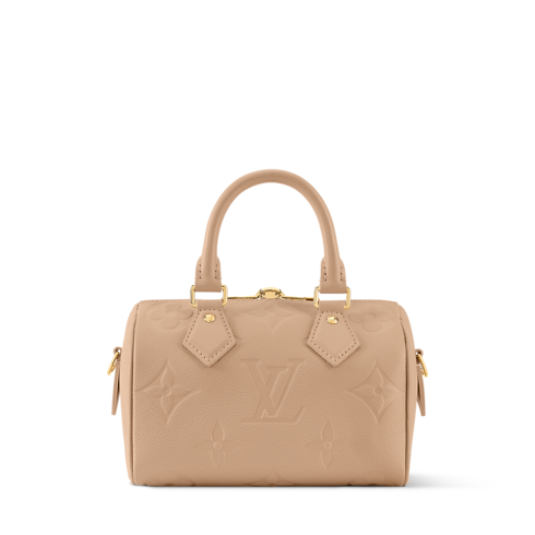 Cuir Monogram Empreinte Sacs à Main Toutes Nos Collections Sac Speedy Bandoulière 20 | Louis Vuitton ® (Zoom produit)