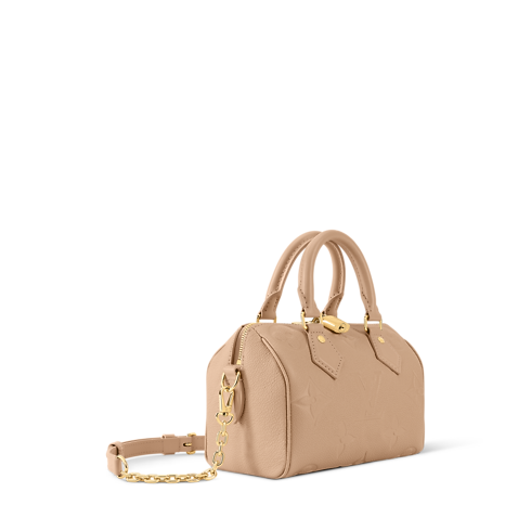 Cuir Monogram Empreinte Sacs à Main Toutes Nos Collections Sac Speedy Bandoulière 20 | Louis Vuitton ® (Zoom produit)