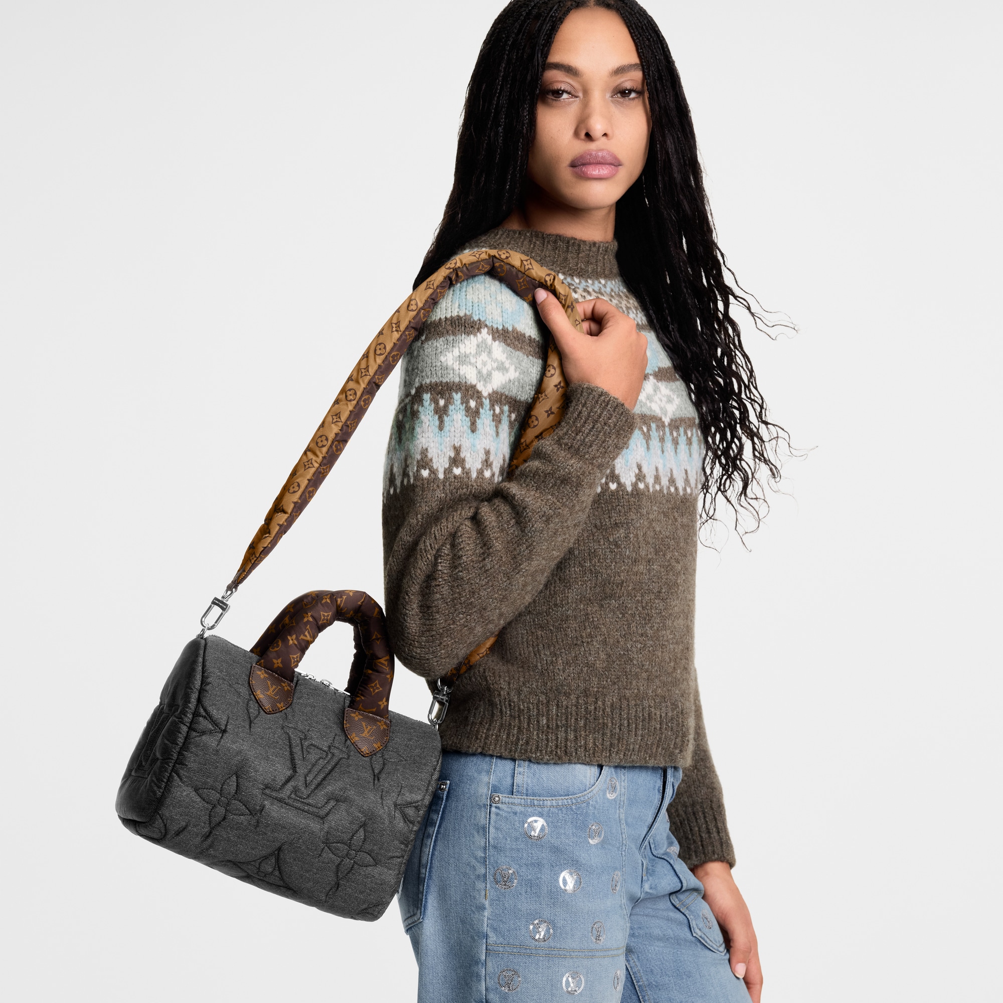 Autres Toiles Monogram Sacs Femme Sacs Iconiques Sac Speedy Bandoulière 25 | Louis Vuitton ® (Zoom produit)