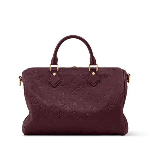 Cuir Monogram Empreinte Sacs Femme Sacs Iconiques Sac Speedy Soft 30 | Louis Vuitton ® (Zoom produit)