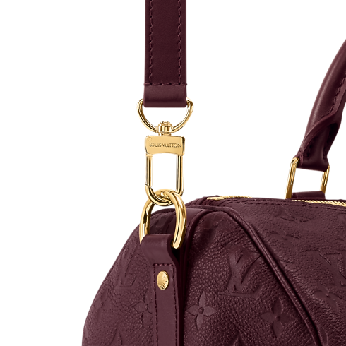 Cuir Monogram Empreinte Sacs Femme Sacs Iconiques Sac Speedy Soft 30 | Louis Vuitton ® (Zoom produit)