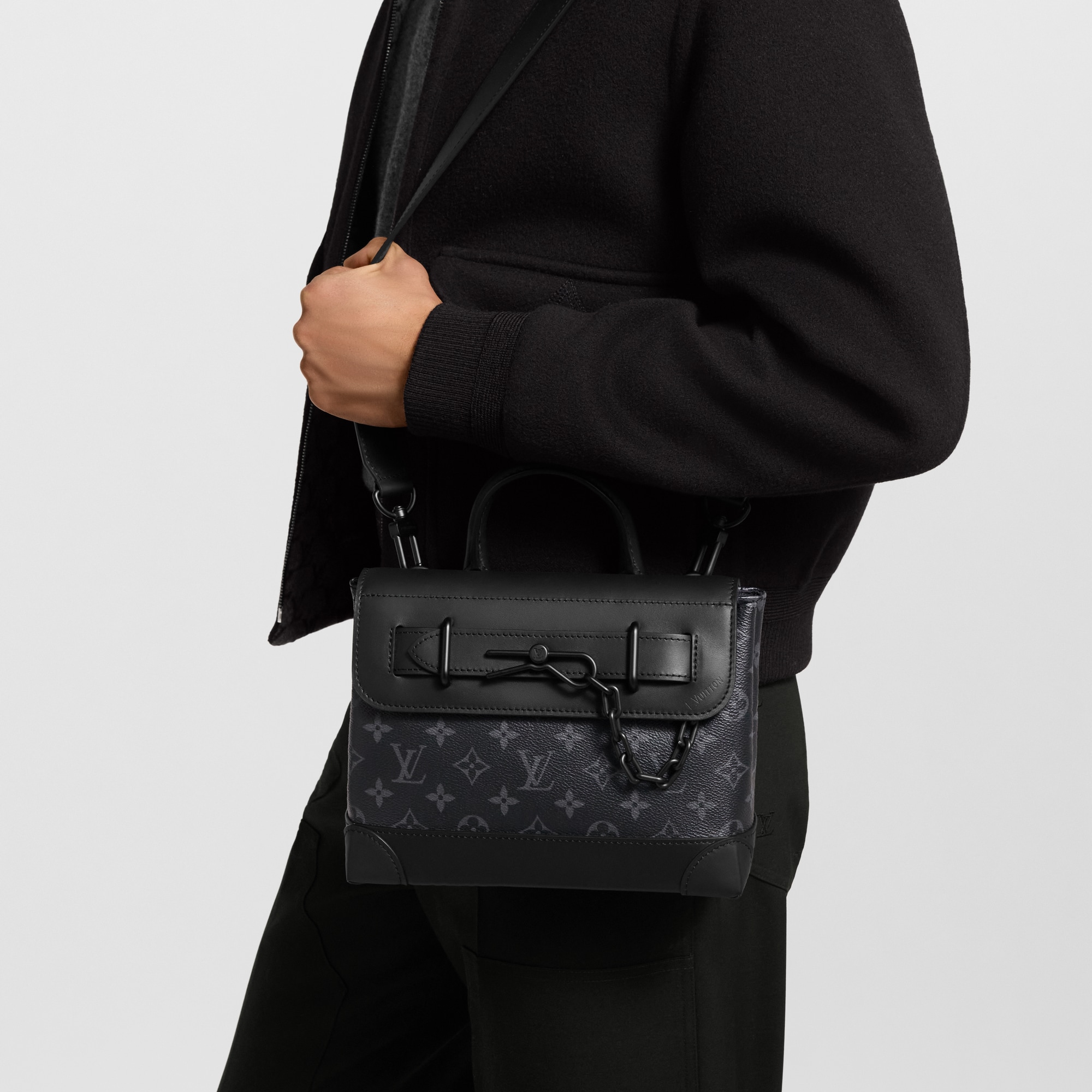 Monogram Eclipse Sacs  All Collections Sac Steamer PM | Louis Vuitton ® (Zoom produit)