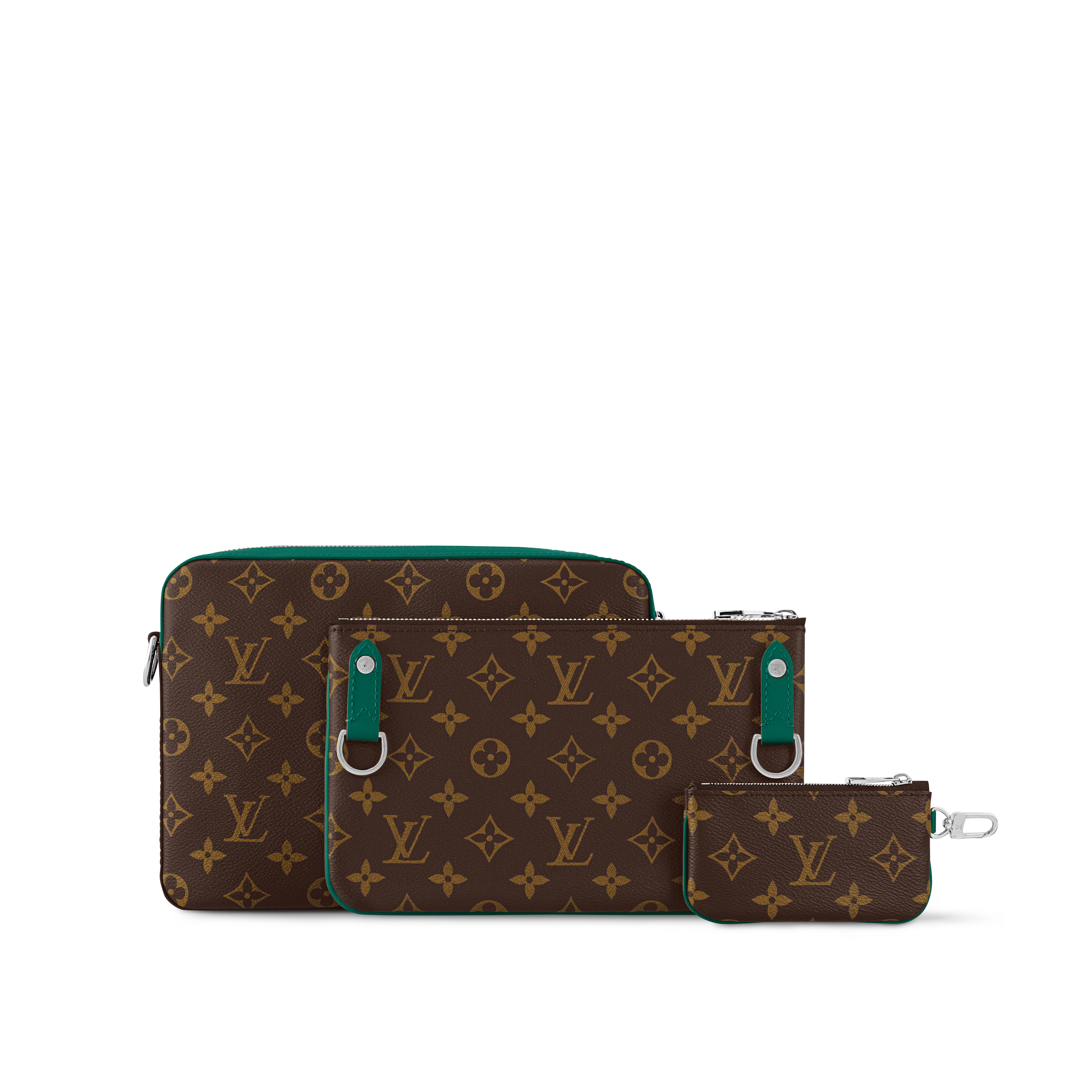 Toile Monogram Macassar Sacs Homme Nouveautes Sac Trio Messenger | Louis Vuitton ® (Zoom produit)