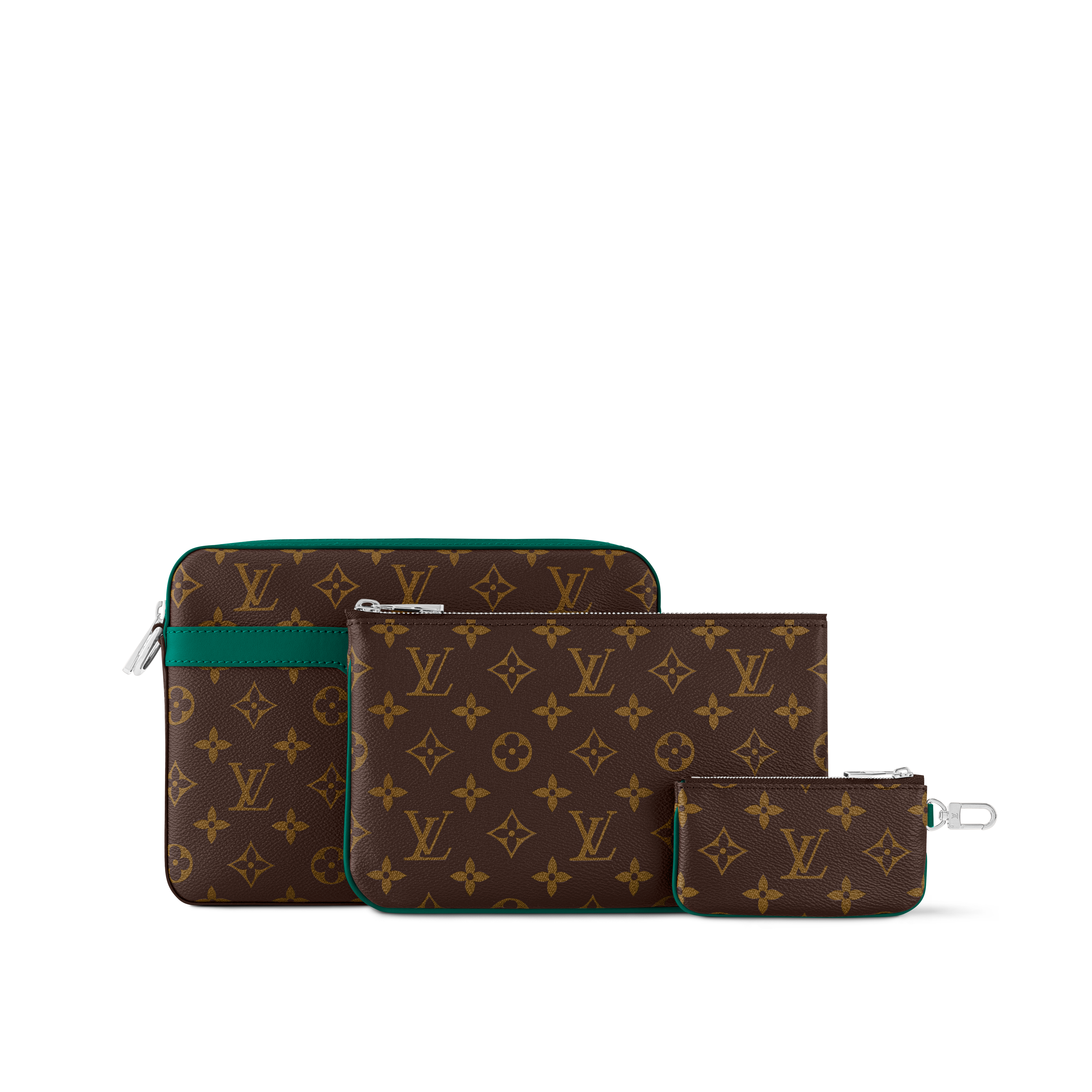 Toile Monogram Macassar Sacs Homme Nouveautes Sac Trio Messenger | Louis Vuitton ® (Zoom produit)