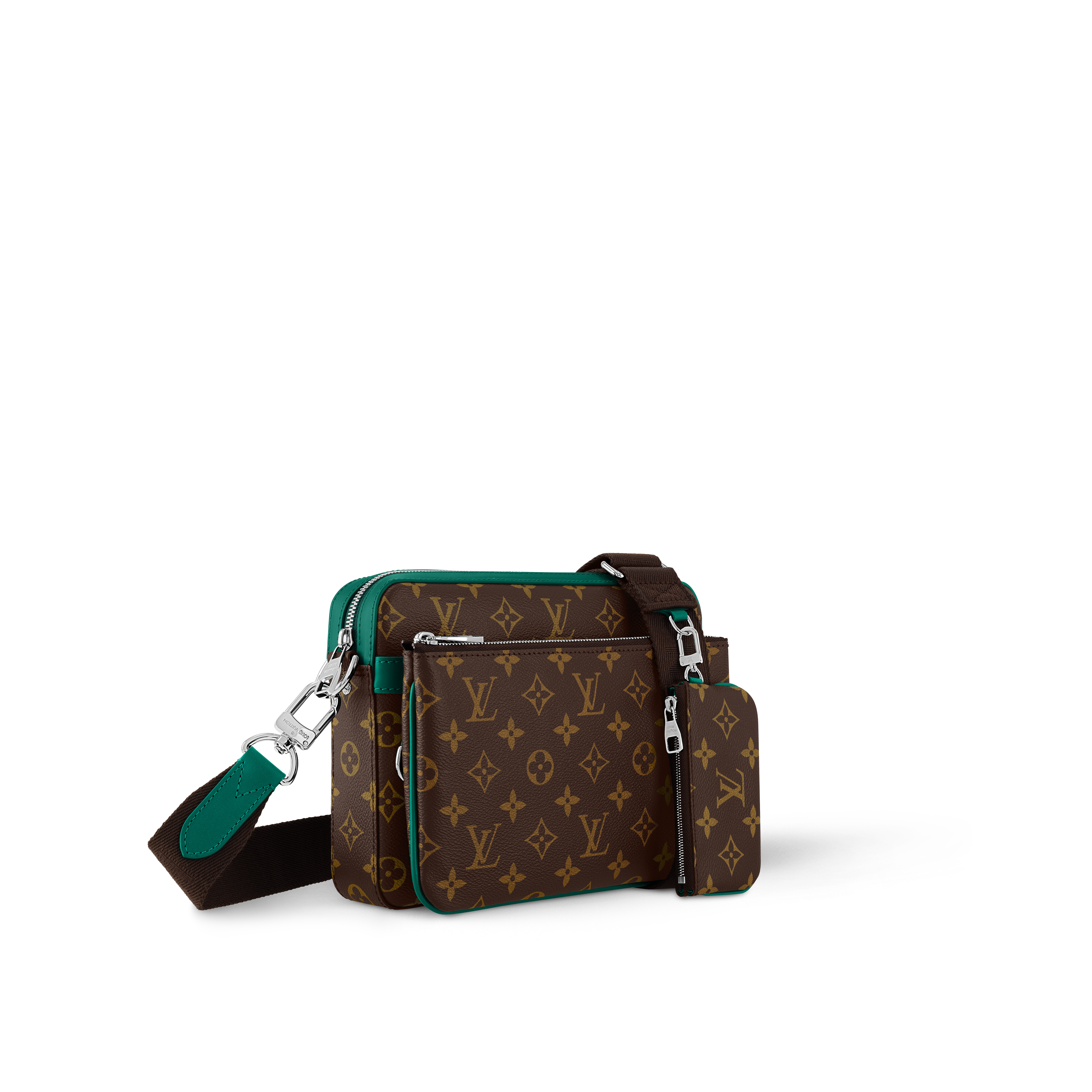 Toile Monogram Macassar Sacs Homme Nouveautes Sac Trio Messenger | Louis Vuitton ® (Zoom produit)
