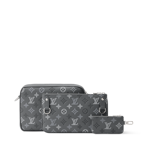Monogram Shadow Sacs Tous les Sacs Sac Trio Messenger | Louis Vuitton ® (Zoom produit)