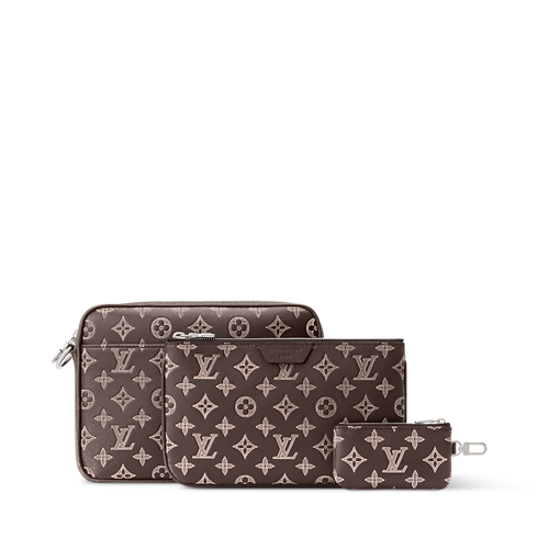 Monogram Shadow Sacs Tous les Sacs Sac Trio Messenger | Louis Vuitton ® (Zoom produit)