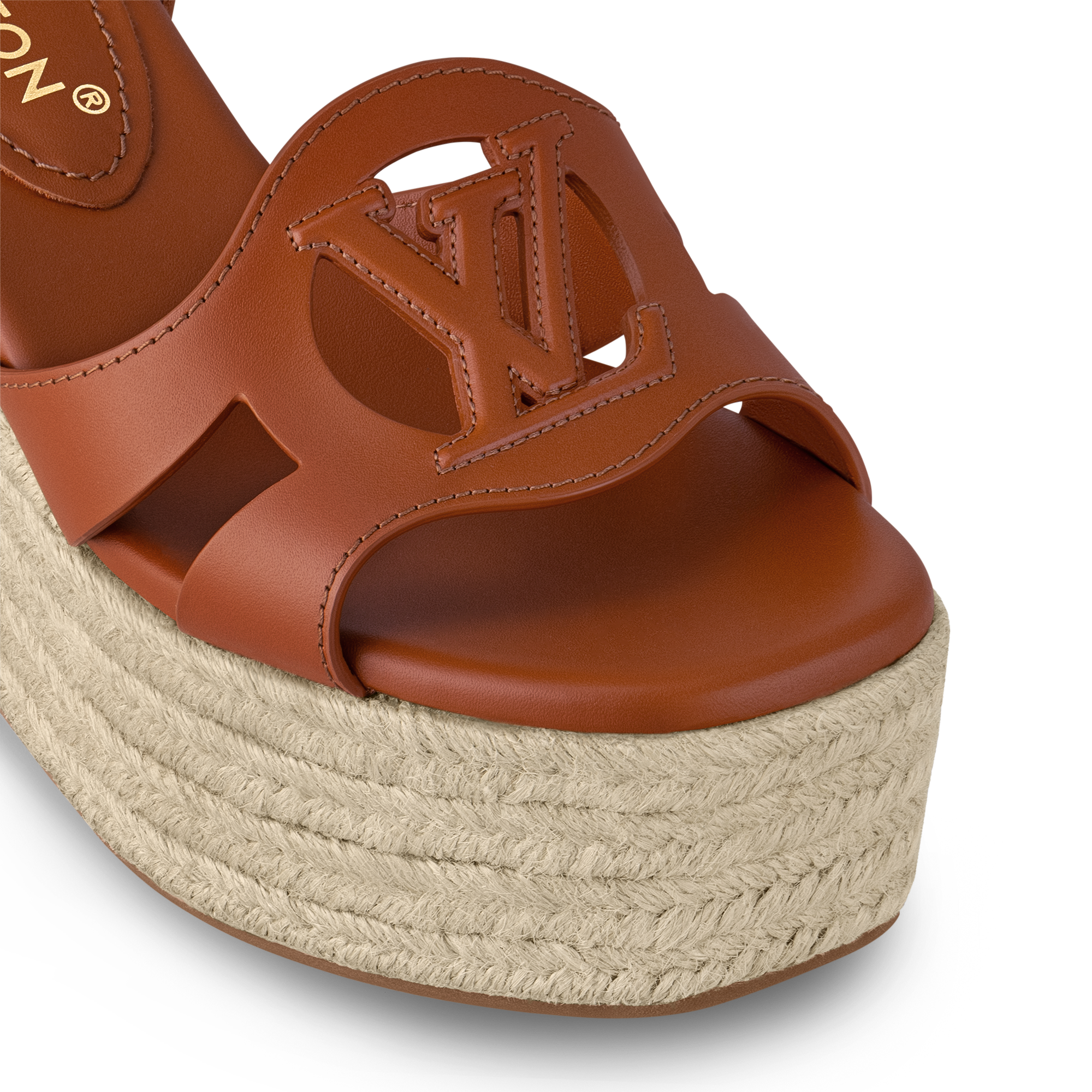  Discontinued Product Obs 16 Sandale compensée LV Isola | Louis Vuitton ® (Zoom produit)