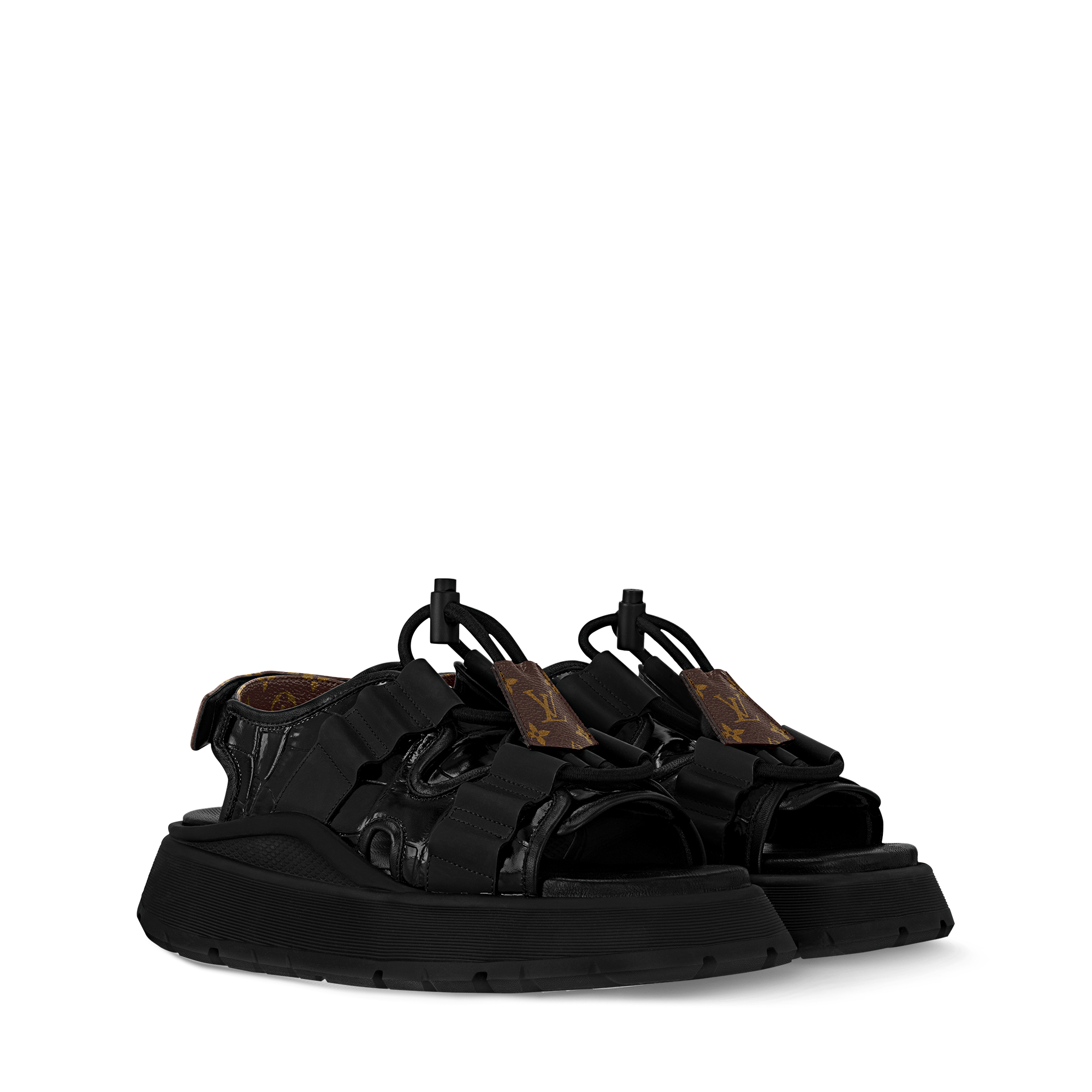  Souliers Sandales et Espadrilles Sandale confort Chameleon à plateforme | Louis Vuitton ® (Zoom produit)