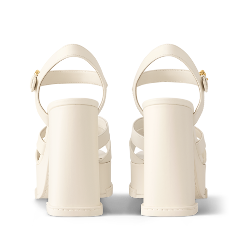 Souliers Sandales et Espadrilles Sandale Maya à talon et plateforme | Louis Vuitton ® (Zoom produit)