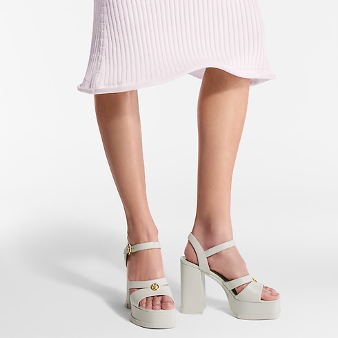 Souliers Sandales et Espadrilles Sandale Maya à talon et plateforme | Louis Vuitton ® (Zoom produit)