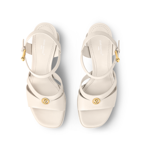 Souliers Sandales et Espadrilles Sandale Maya à talon et plateforme | Louis Vuitton ® (Zoom produit)