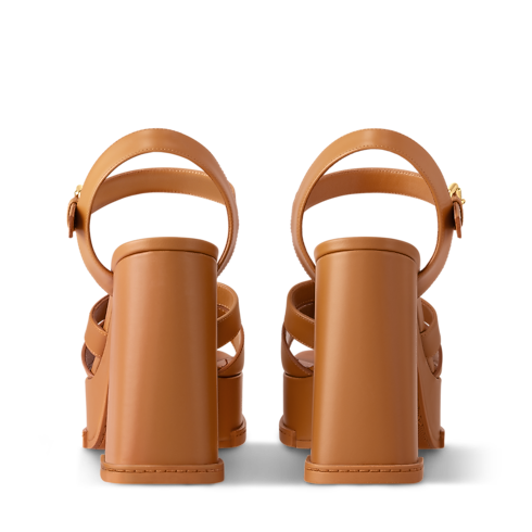 Souliers Sandales et Espadrilles Sandale Maya à talon et plateforme | Louis Vuitton ® (Zoom produit)