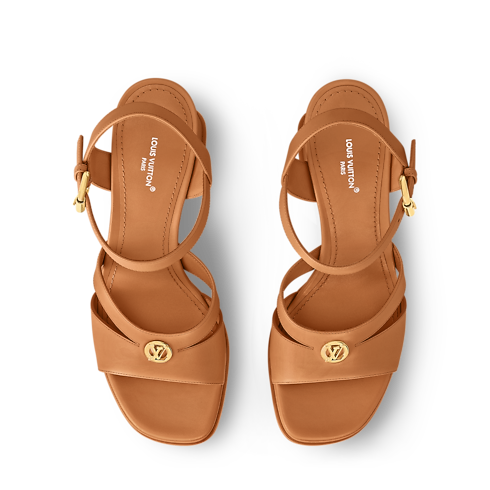 Souliers Sandales et Espadrilles Sandale Maya à talon et plateforme | Louis Vuitton ® (Zoom produit)