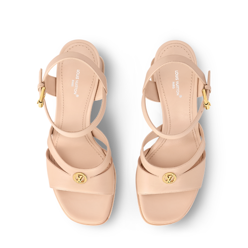 Souliers Sandales et Espadrilles Sandale Maya à talon et plateforme | Louis Vuitton ® (Zoom produit)