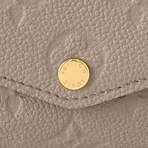 Monogram Empreinte Leather Small Leather Goods Long Wallets Sarah Wallet | Louis Vuitton ® (Product zoom)