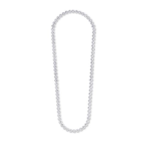Bijoux Colliers et pendentifs Sautoir Galaxie, or blanc et diamants | Louis Vuitton ® (Zoom produit)