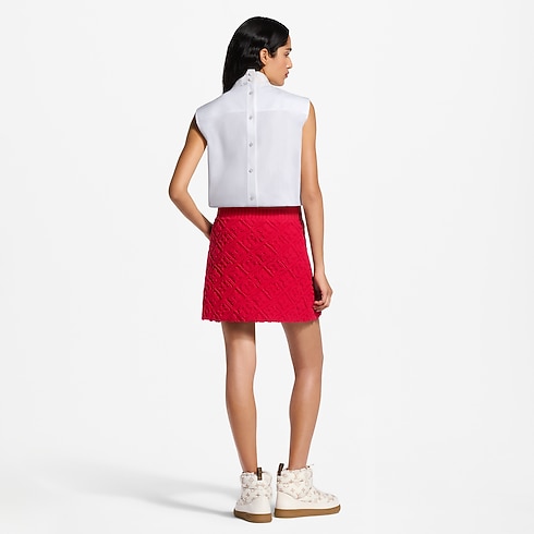 Ready-to-Wear Tops Scarf Collar Blouse | Louis Vuitton ® (Product zoom)