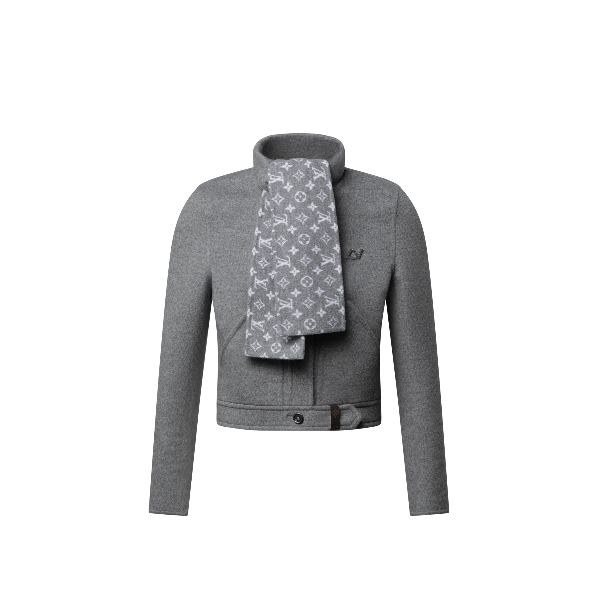  Ready-to-Wear Coats and Jackets Scarf Collar Jacket | Louis Vuitton ® (Product zoom)