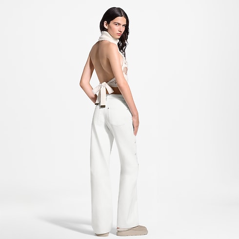 Prêt-à-Porter Tops et Chemises Sequin Alpine Knit Crop Top | Louis Vuitton ® (Zoom produit)