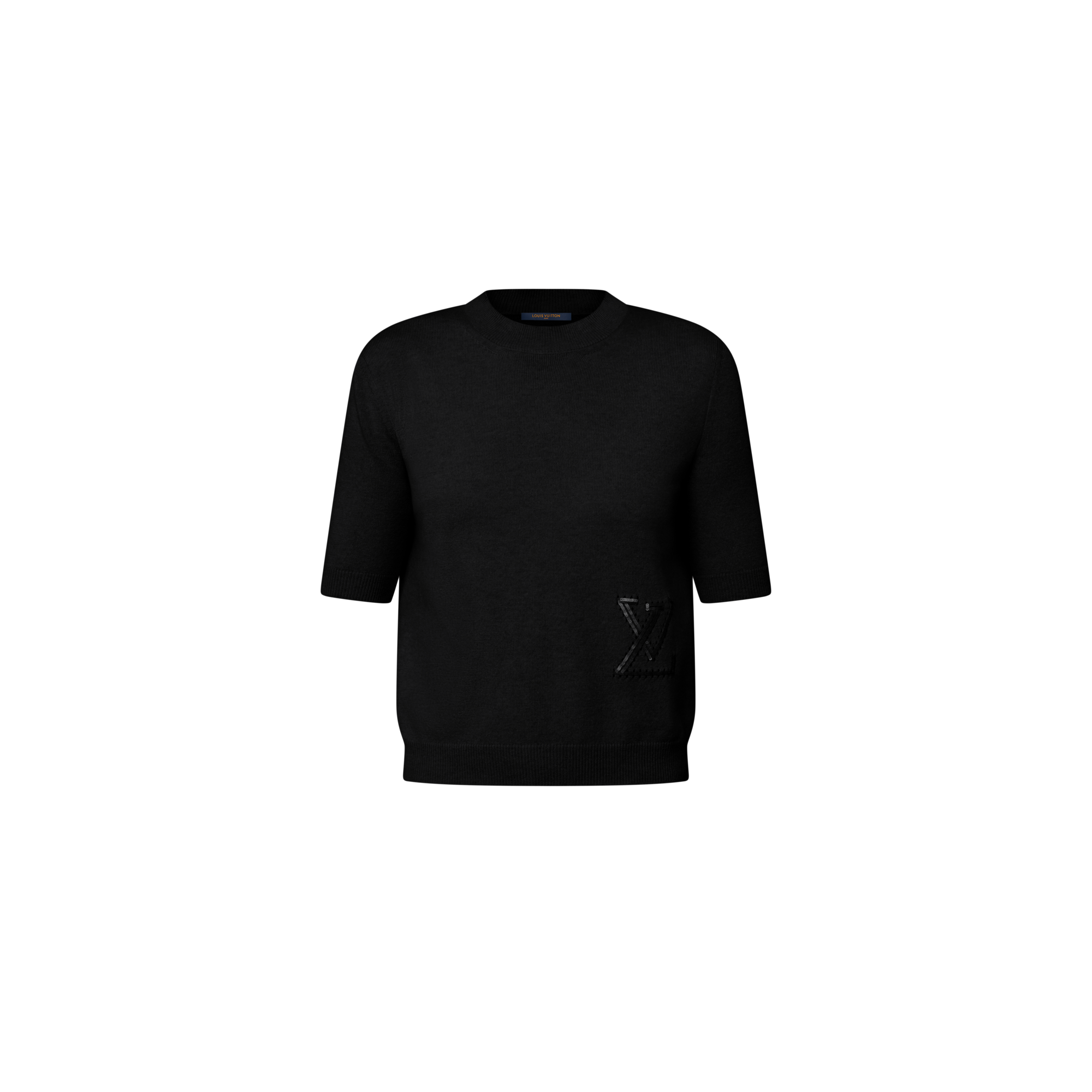  Ready-to-Wear Tops Sequin Signature Knit Top | Louis Vuitton ® (Product zoom)
