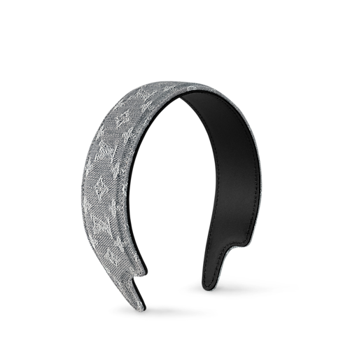 S00 Accessoires Accessoires pour Cheveux Serre-tête en denim | Louis Vuitton ® (Zoom produit)