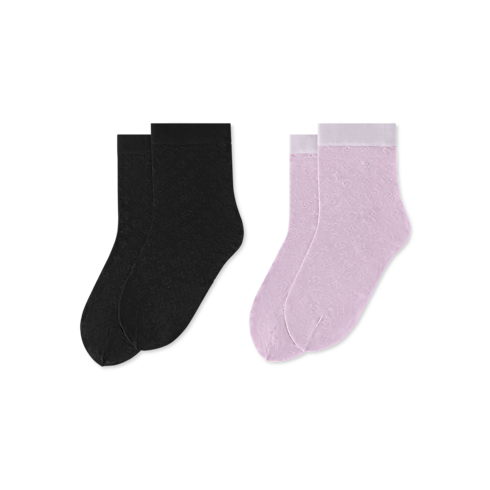 S00 Accessoires Tout Accessoires Set de chaussettes Monogram All Over | Louis Vuitton ® (Zoom produit)