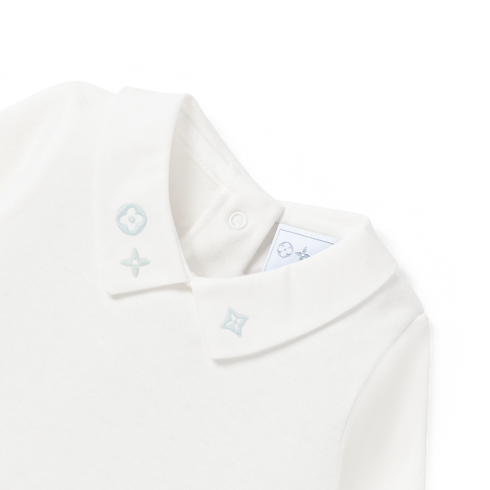 S00 Cadeaux pour Bébés } Set de deux bodies | Louis Vuitton ® (Zoom produit)