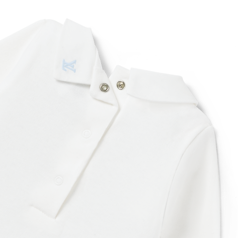 S00 Cadeaux pour Bébés } Set de deux bodies | Louis Vuitton ® (Zoom produit)