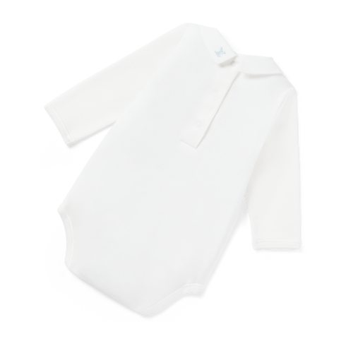 S00 Cadeaux pour Bébés } Set de deux bodies | Louis Vuitton ® (Zoom produit)