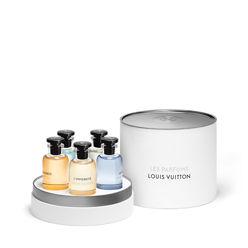 Set de parfums miniatures vue de face