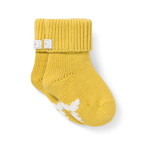 S00 Cadeaux pour Bébés } Set de trois paires de chaussettes | Louis Vuitton ® (Zoom produit)