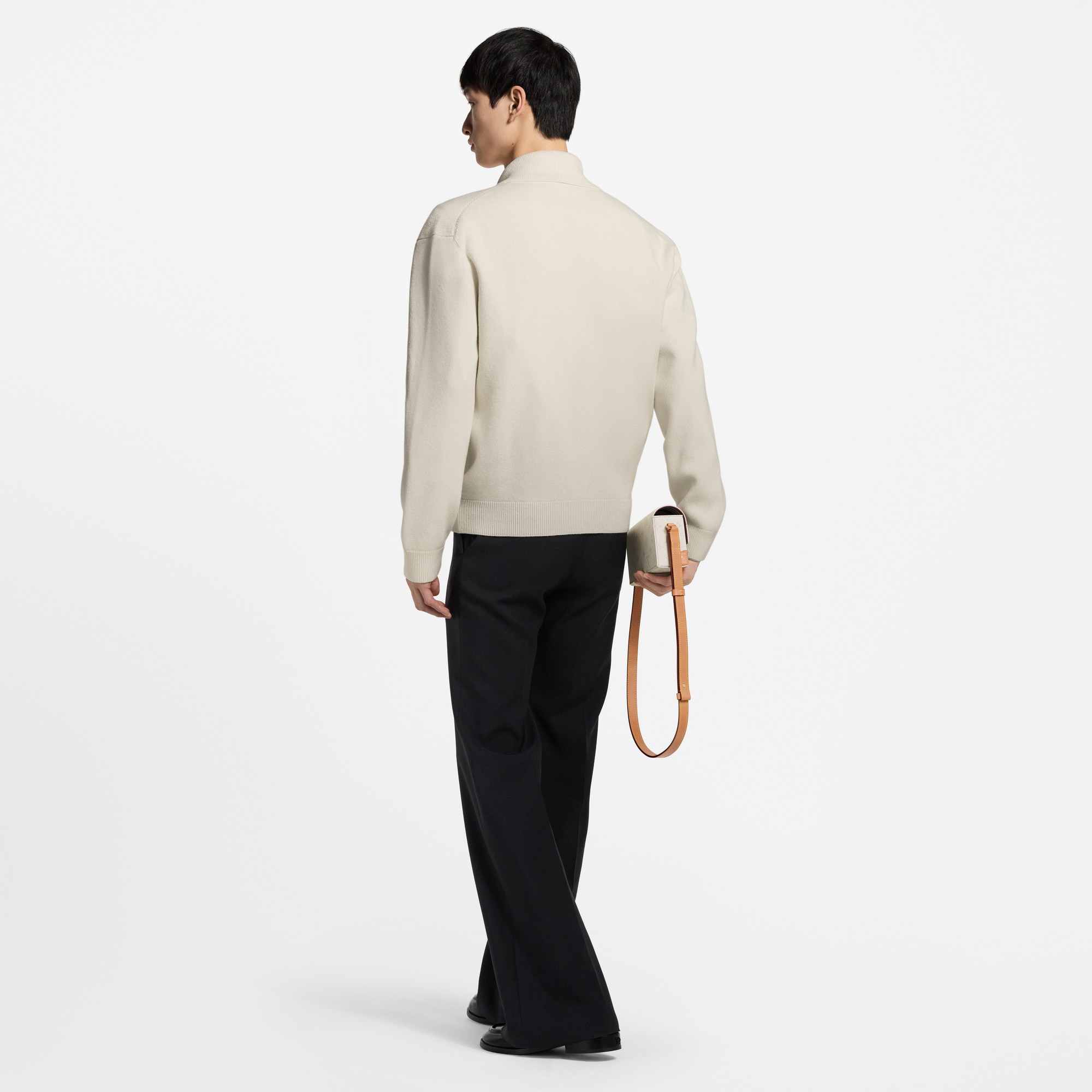  Ready-to-Wear All Ready-to-Wear Shawl Collar Knit Jacket | Louis Vuitton ® (Product zoom)