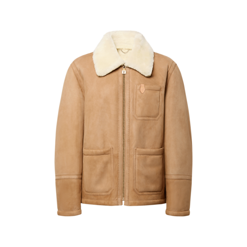 Ready-to-Wear All Ready-to-Wear Shearling Workwear Jacket | Louis Vuitton ® (Product zoom)