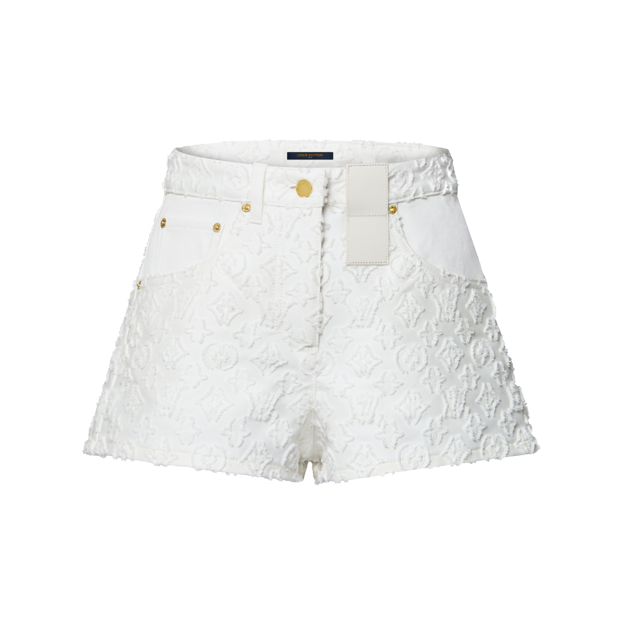  Prêt-à-Porter Jupes et Shorts Short en denim Monogram Fil Coupé | Louis Vuitton ® (Zoom produit)