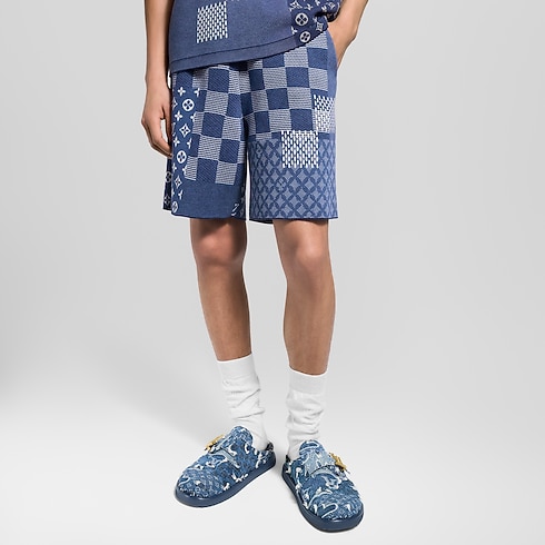 Prêt-à-Porter Tout le Prêt-à-Porter Short en maille | Louis Vuitton ® (Zoom produit)