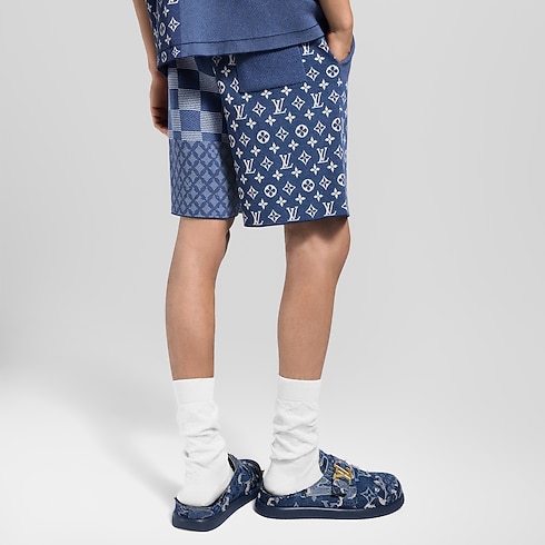 Prêt-à-Porter Tout le Prêt-à-Porter Short en maille | Louis Vuitton ® (Zoom produit)