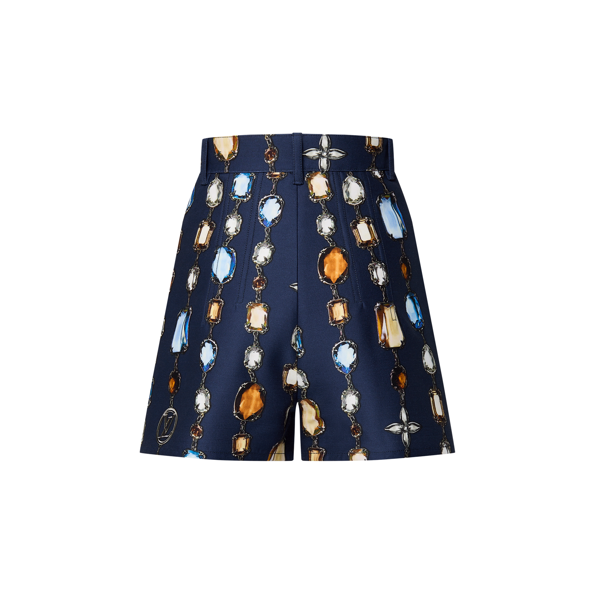  Prêt-à-Porter Jupes et Shorts Short habillé à imprimé collier | Louis Vuitton ® (Zoom produit)