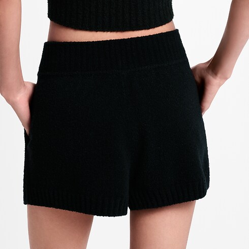 Prêt-à-Porter Jupes et Shorts Short LV Twist en maille | Louis Vuitton ® (Zoom produit)