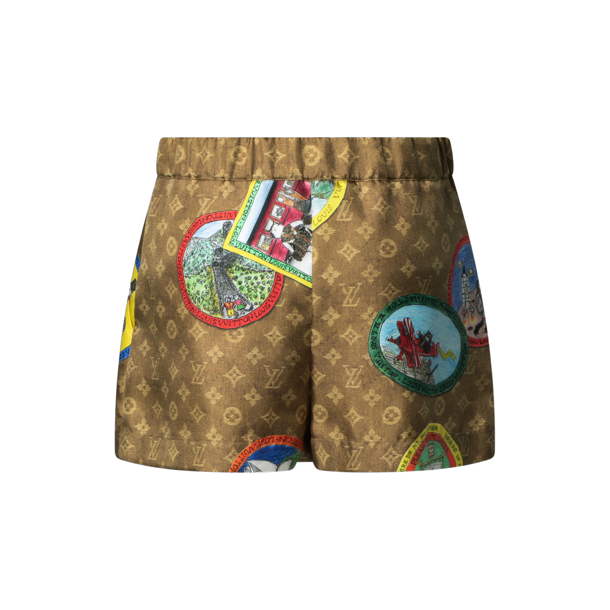  Prêt-à-Porter Jupes et Shorts Short Monogram à sceaux chats | Louis Vuitton ® (Zoom produit)