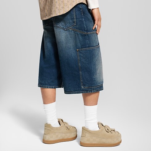 Prêt-à-Porter Denim Short workwear en denim | Louis Vuitton ® (Zoom produit)