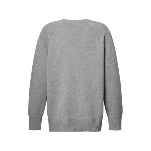Ready-to-Wear Knitwear Signature Crest Pullover | Louis Vuitton ® (Product zoom)