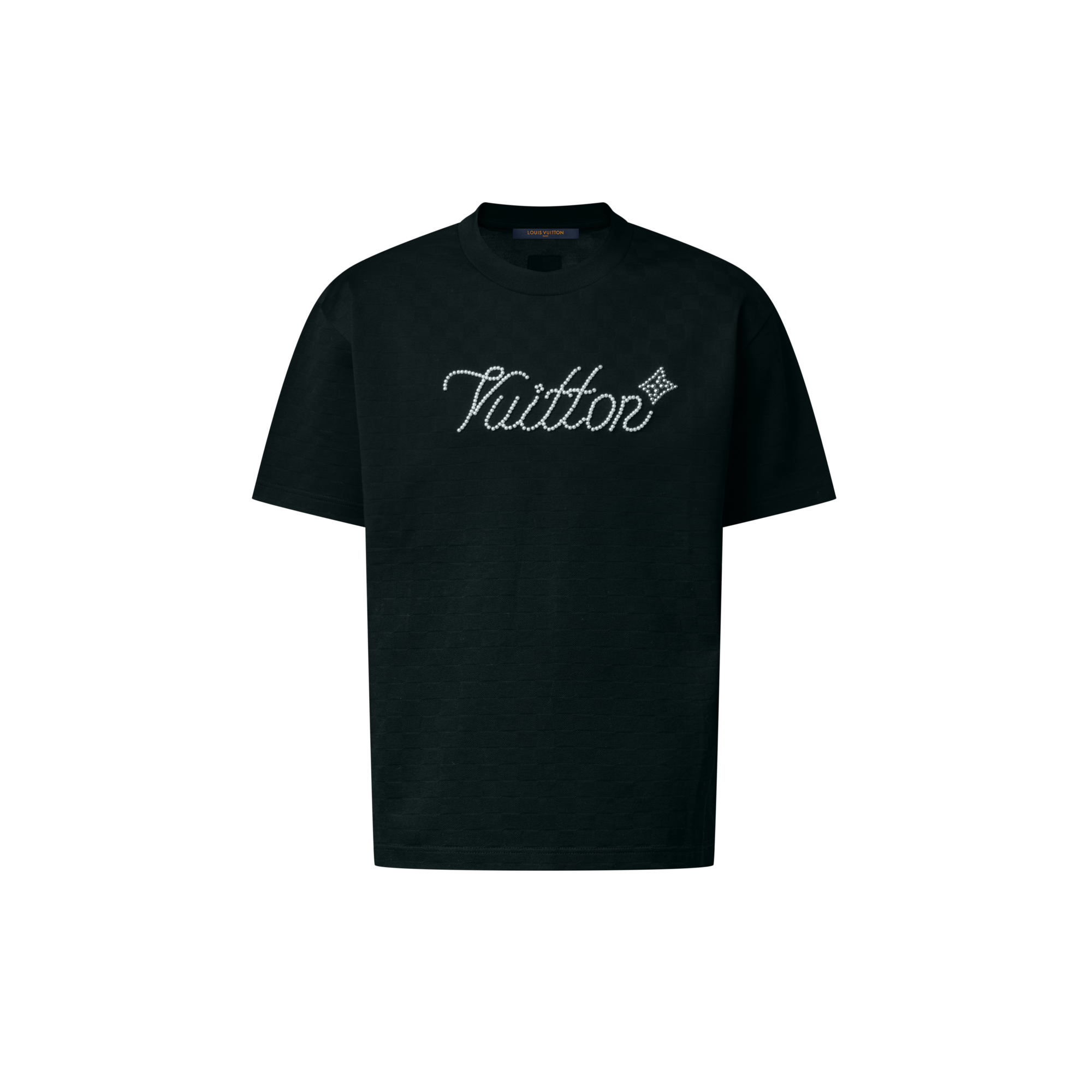  Ready-to-Wear T-Shirts and Polos Signature Embellished T-Shirt | Louis Vuitton ® (Product zoom)