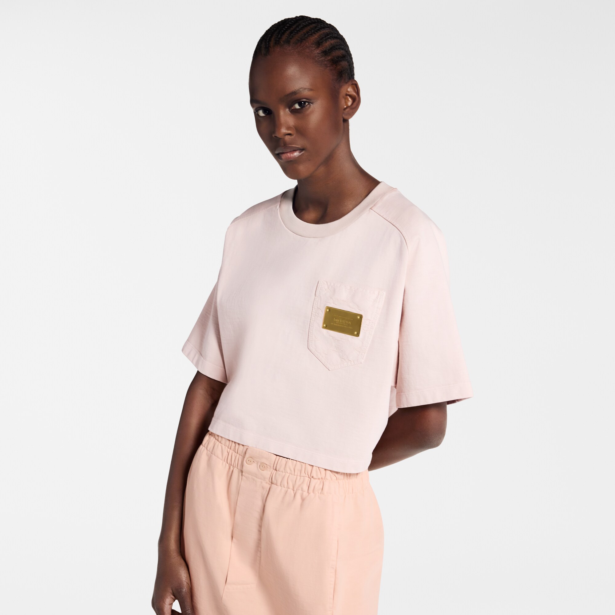 Ready-to-Wear Tops Signature Pocket Crop Top | Louis Vuitton ® (Product zoom)