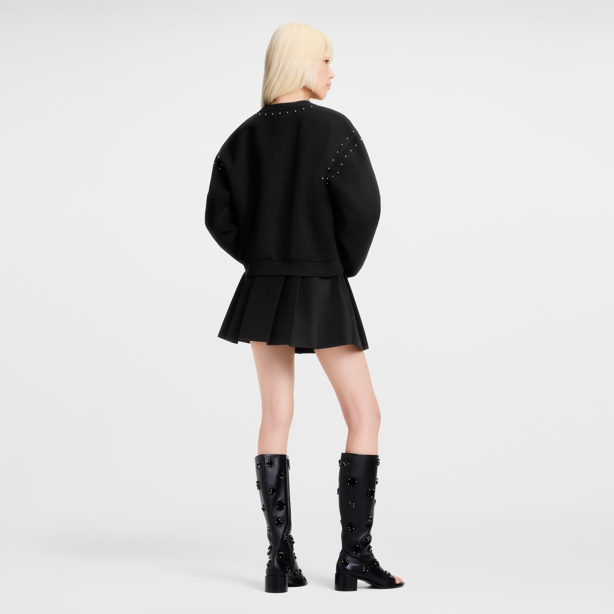 Ready-to-Wear Knitwear Signature Stud Sweater | Louis Vuitton ® (Product zoom)