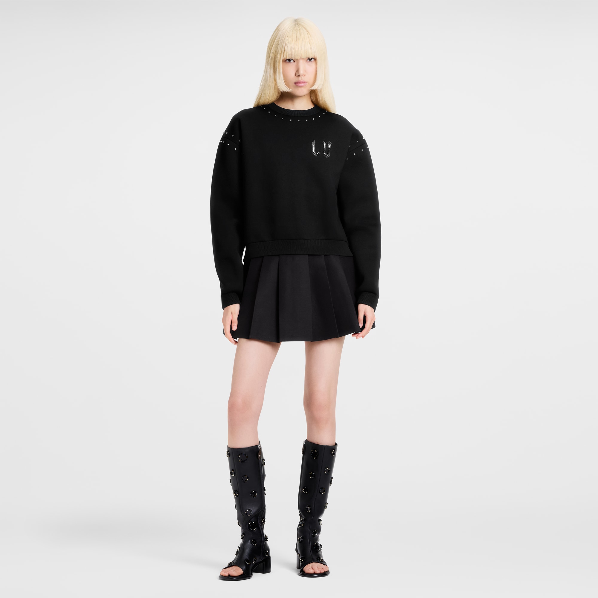  Ready-to-Wear Knitwear Signature Stud Sweater | Louis Vuitton ® (Product zoom)