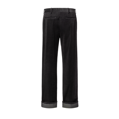 Ready-to-Wear All Ready-to-Wear Signature Turnup Velvet Corduroy Pants | Louis Vuitton ® (Product zoom)